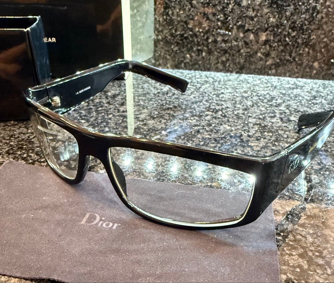 DIOR ディオール　伊達メガネ　黒縁メガネ Christian Dior（クリスチャン・ディオール） Dior ディオール メガネ