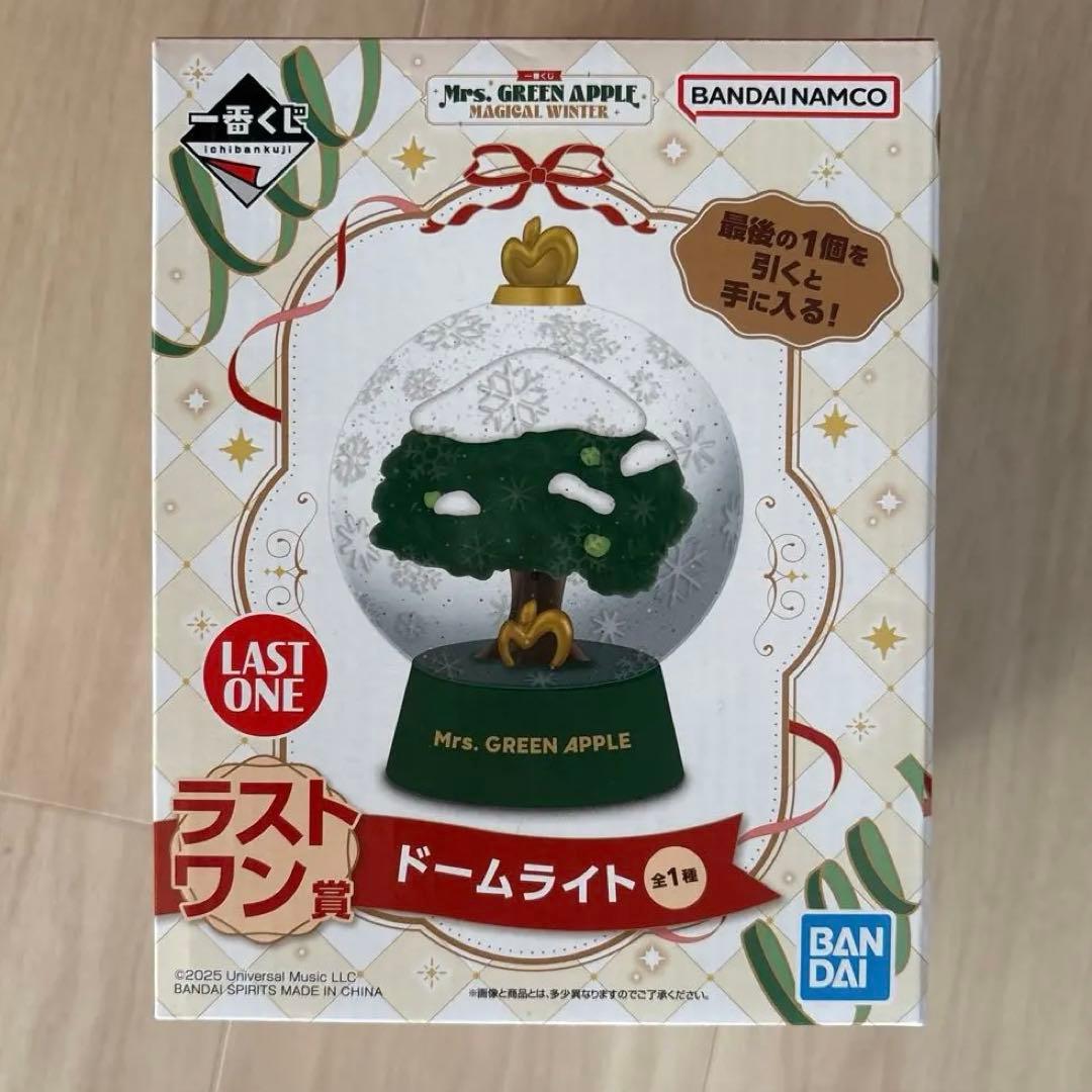 Mrs.GREEN APPLE 一番くじ ラストワン 賞 箱未開封 新品 Mrs. GREEN APPLE ラストワン賞 ドームライト 一番くじ