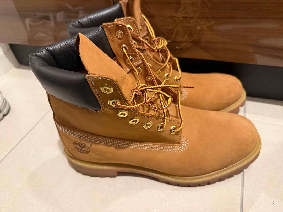 Timberland 6インチ プレミアム イエローブーツ　28cm 定番】6インチ プレミアム ウォータープルーフ ブーツ メンズ