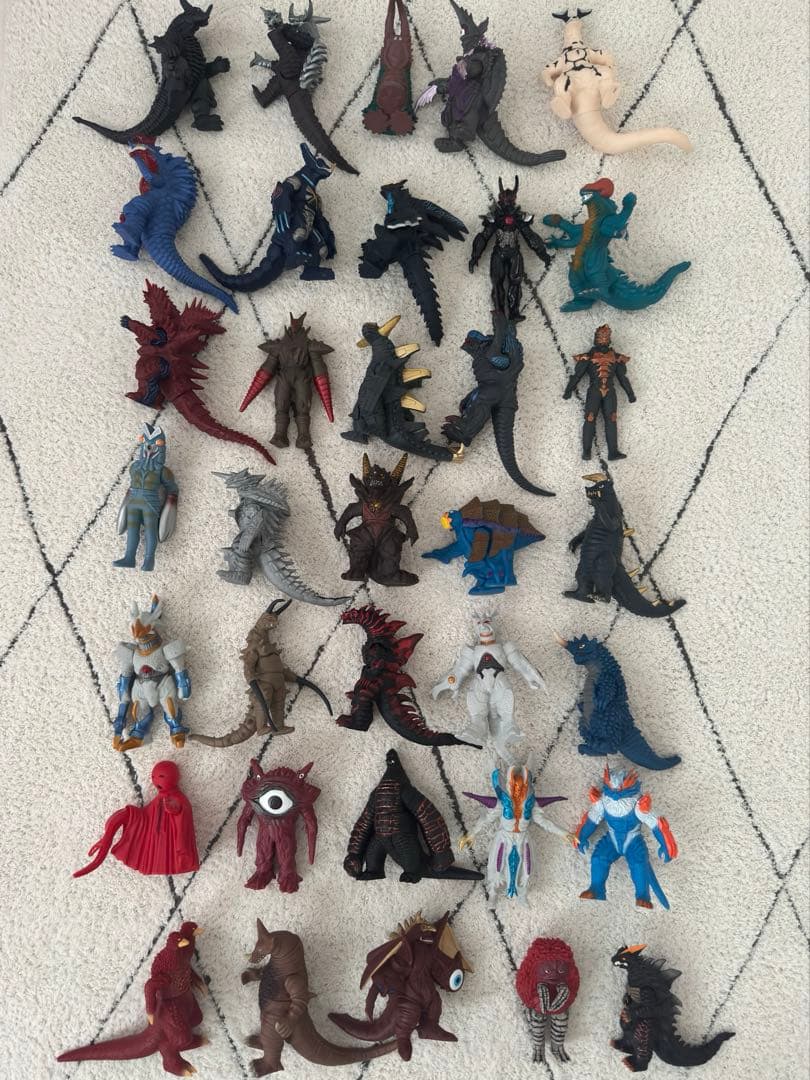 ウルトラマンシリーズ 怪獣フィギュアセット 35体