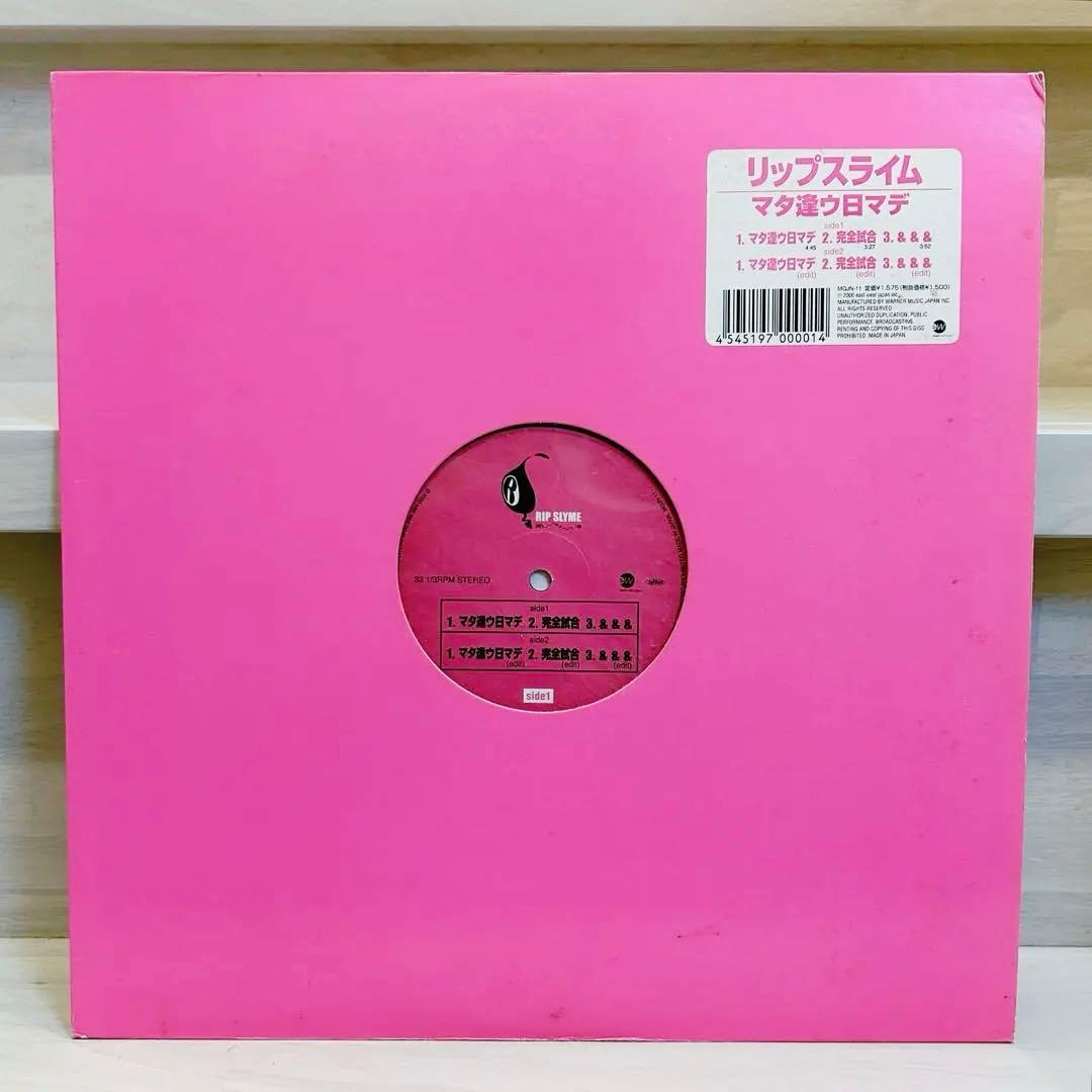 RIP SLYMEリップスライム マタ逢ウ日マデ レコード 日本語ラップ