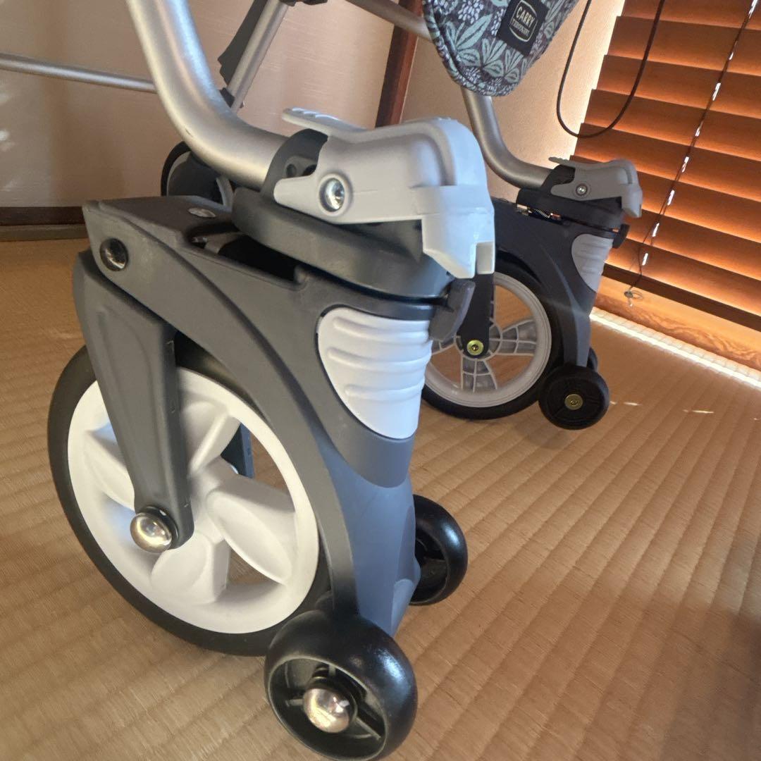 キャリースルーンN シルバーカー マキテック 手押し車 歩行器 フラワー