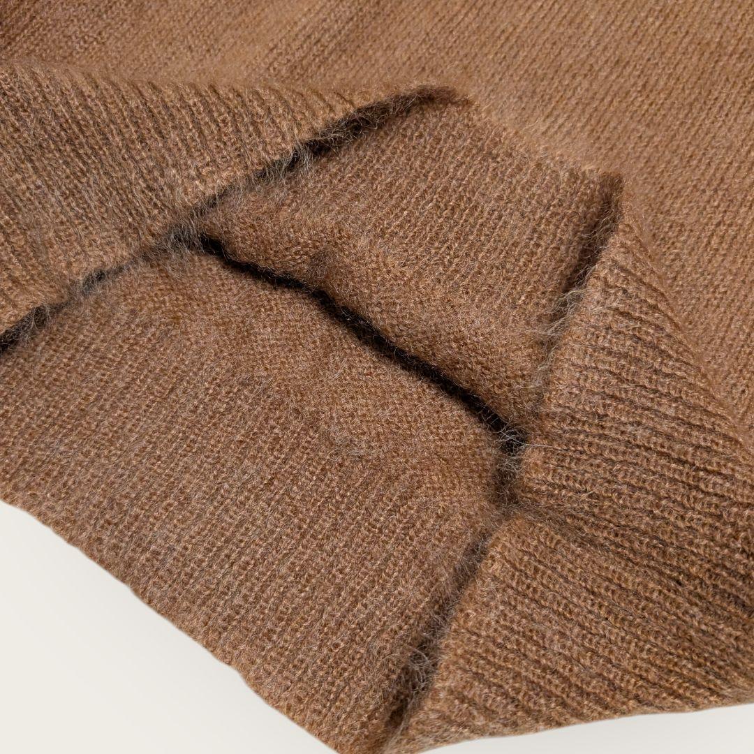 AURALEE オーラリー ブラウン クルーネックニットセーター サイズ3