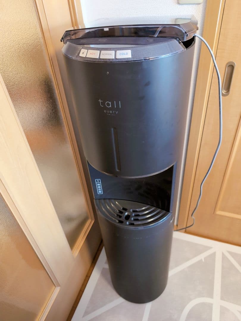 タンク新品】エブリィフレシャス トール ウォーターサーバー ブラック