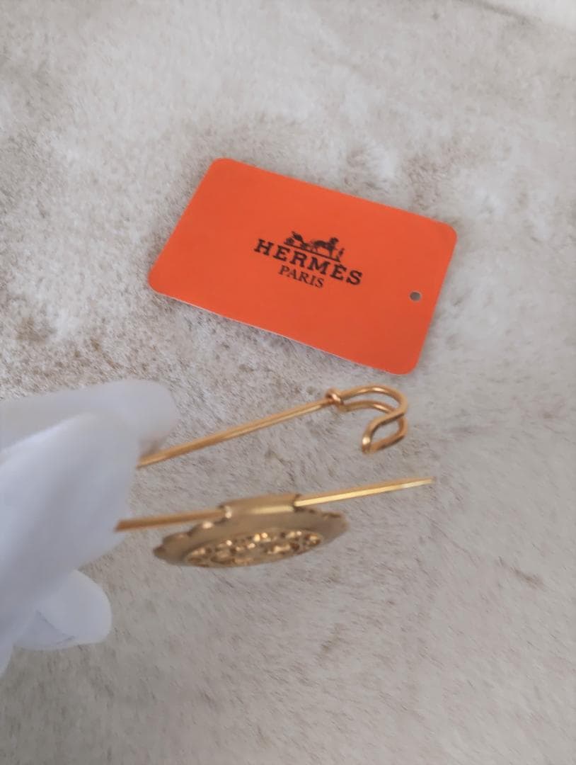 おにぎり様専用♡【極美品】エルメス CHEVAL ピンブローチ ホース