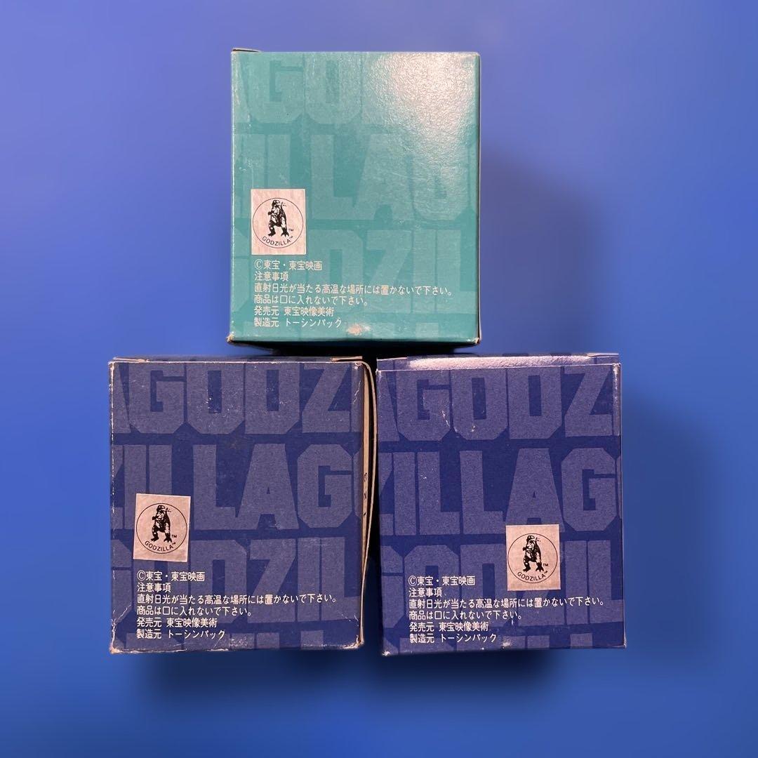 ゴジラ トーシンパック ドームスタチュー ゴジラ デストロイア 3個