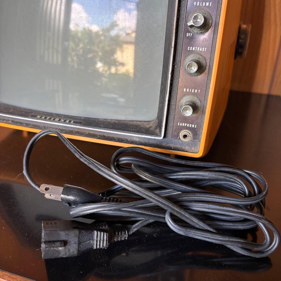 National ナショナル TR-710A トランジスタテレビ 昭和レトロ - メルカリ