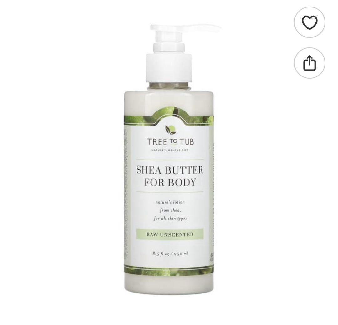 Tree To Tub シアバター ボディローション 250ml ×４本 インテンシブ シアバター クリーム ローション 450mL ボディケア