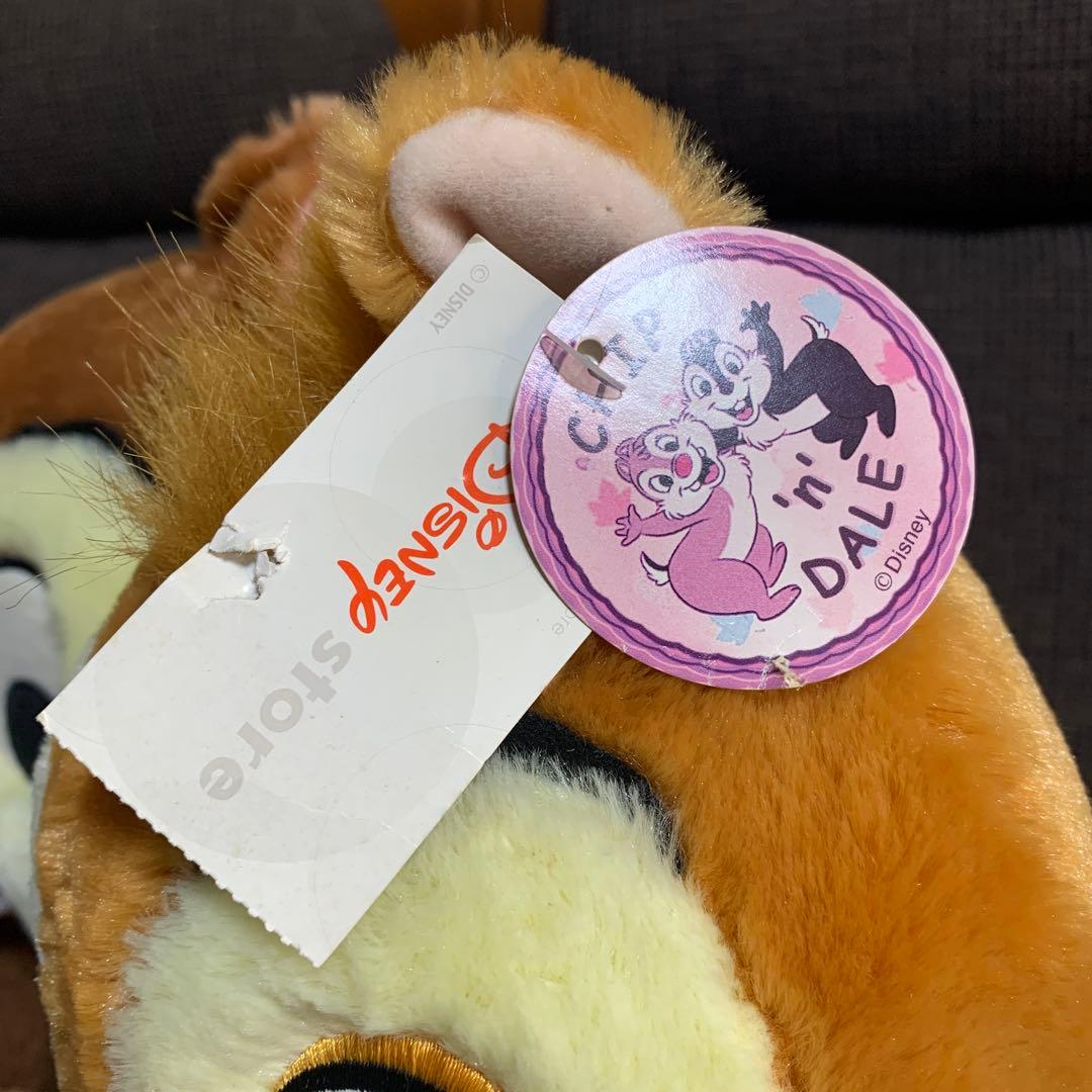 新品 タグ付き チップとデール BIG ぬいぐるみ ディズニーストア
