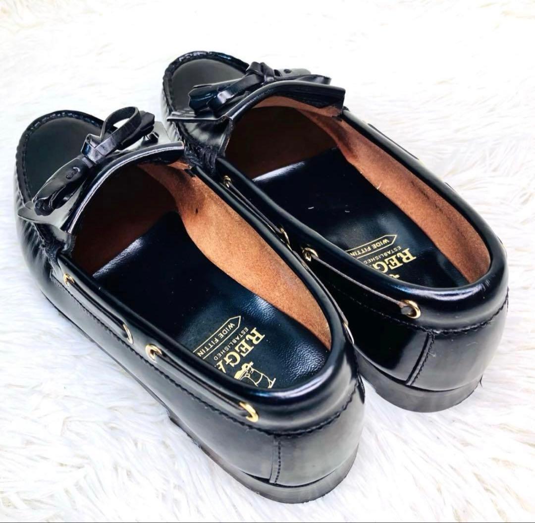 【美品】REGAL 23.5cm キルトタッセルローファー リーガル