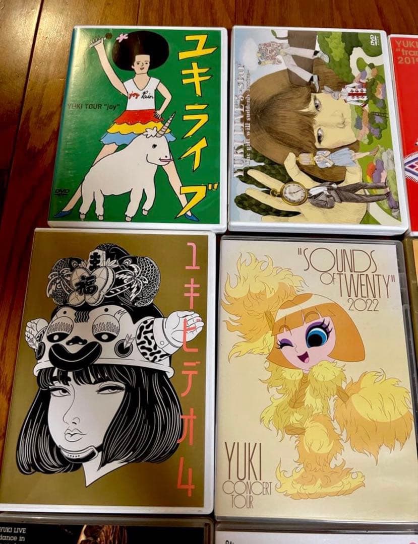 YUKI ライブDVD 別売り可 - メルカリ