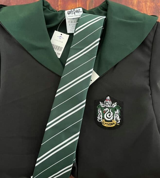 USJ ハリーポッター 公式 スリザリン ローブ ネクタイ - メルカリ