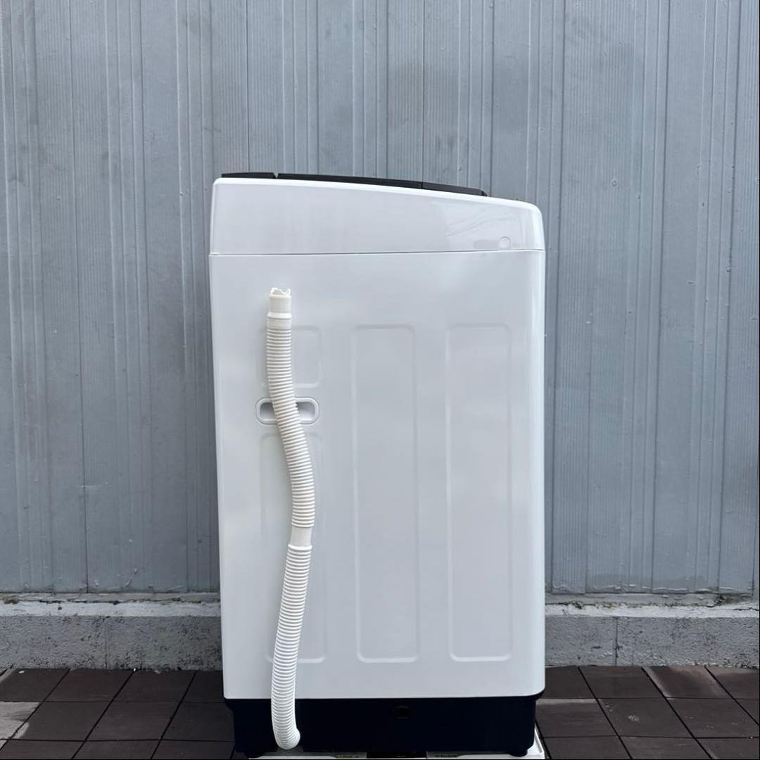 Hisense 2022年製 洗濯機 8.0kg スタイリッシュ ガラストップ