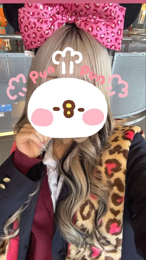 ディズニー ミニー マフラーキャップ ヒョウ柄 カチューシャ Disney マフラーキャップ ディズニー ミニー ヒョウ柄 マフラー ファン