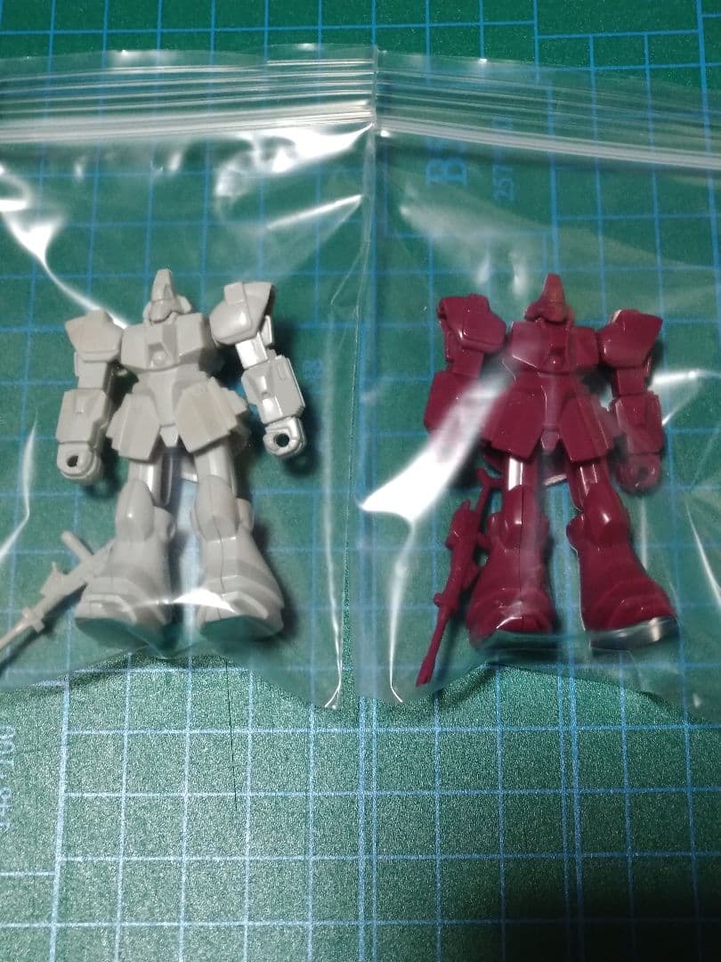 昭和レトロ】食玩 機動戦士Zガンダム 森永チョコスナック ミニプラモ4