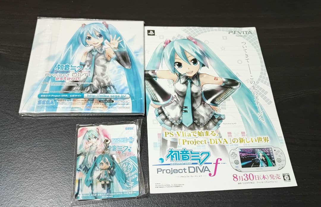 PSPソフト初音ミク -Project DIVA‐　3種類セット