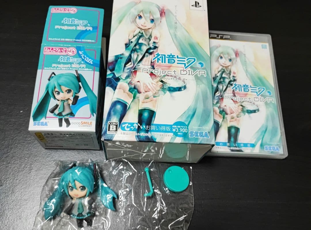 PSPソフト初音ミク -Project DIVA‐　3種類セット