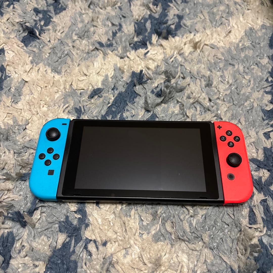 Nintendo Switch 本体 青/赤 ジャンク品 - メルカリ