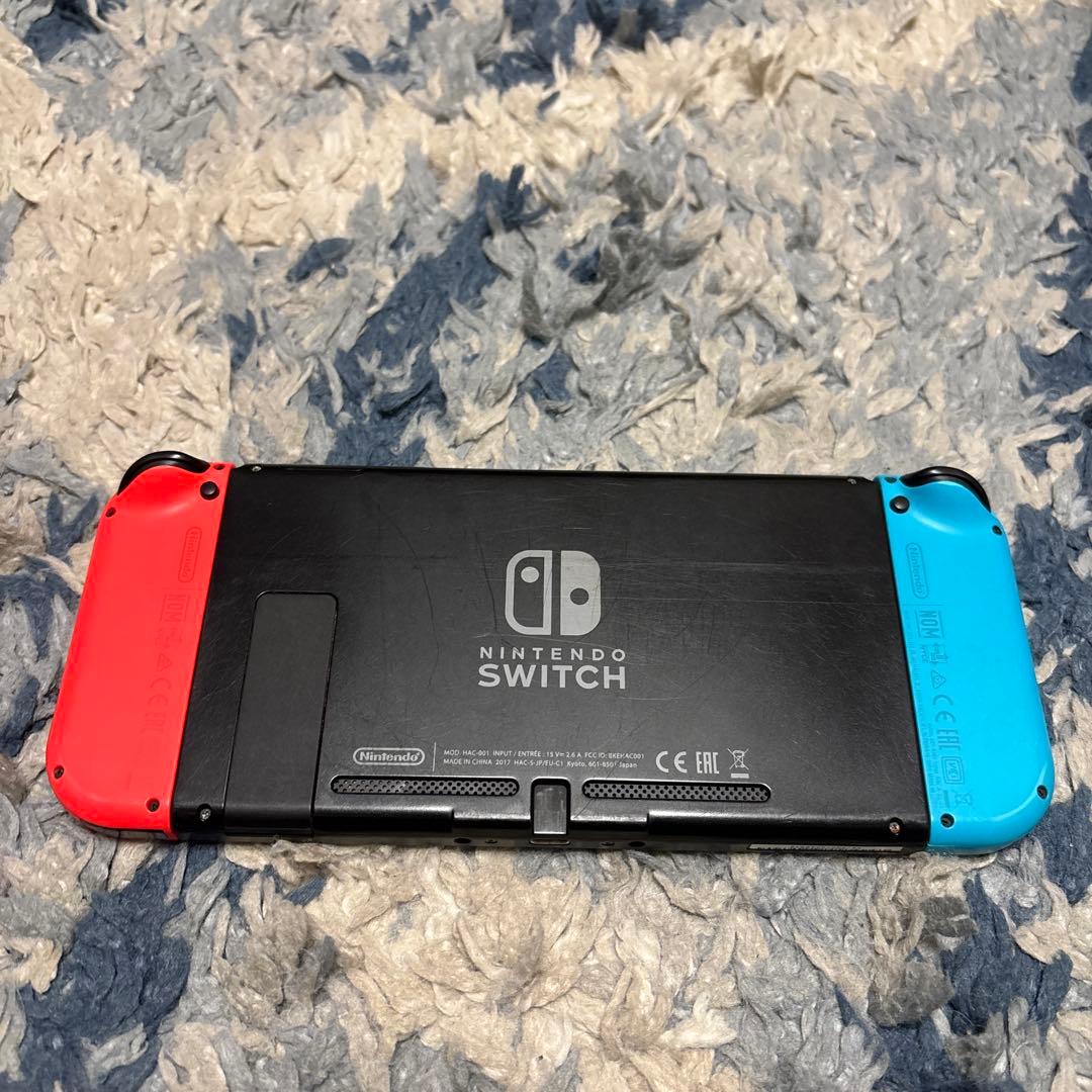 Nintendo Switch 本体 青/赤 ジャンク品 - メルカリ