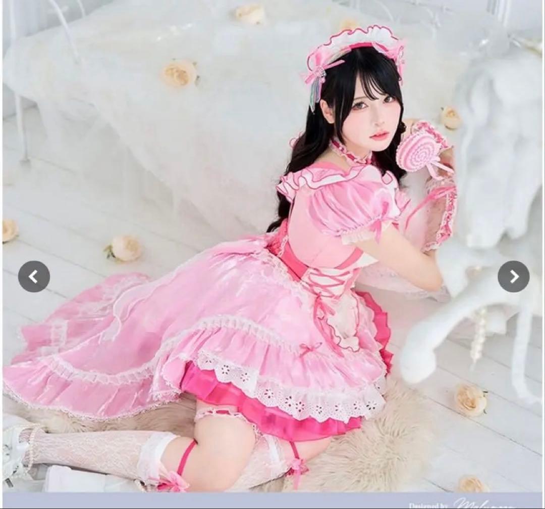 Mumei着用 魔法少女-トゥインクルシフォンキャンディメイド Malymoon