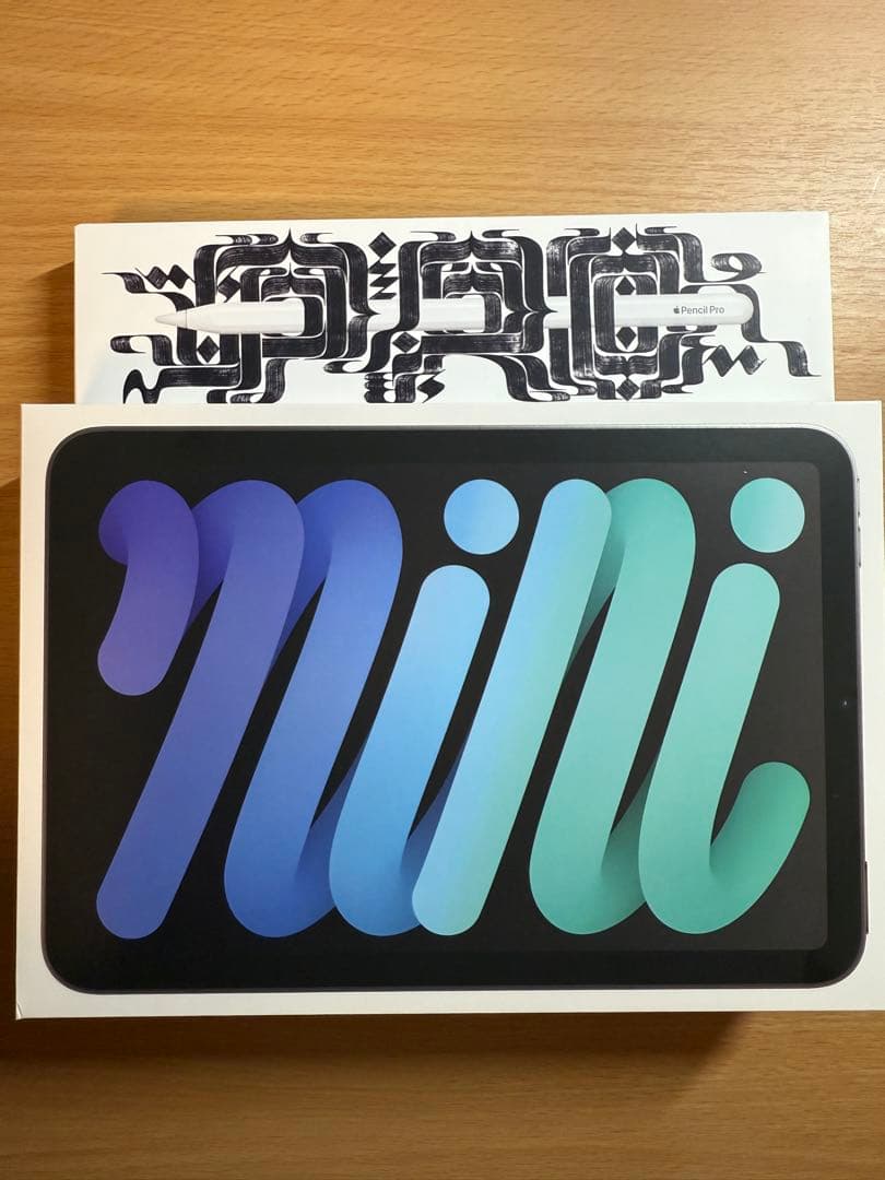 a*i様 iPad mini 7 & Apple pencil Pro iPad MIni 7 (A17 Pro): Connect Apple Pencil Pro & Apple Pencil USB