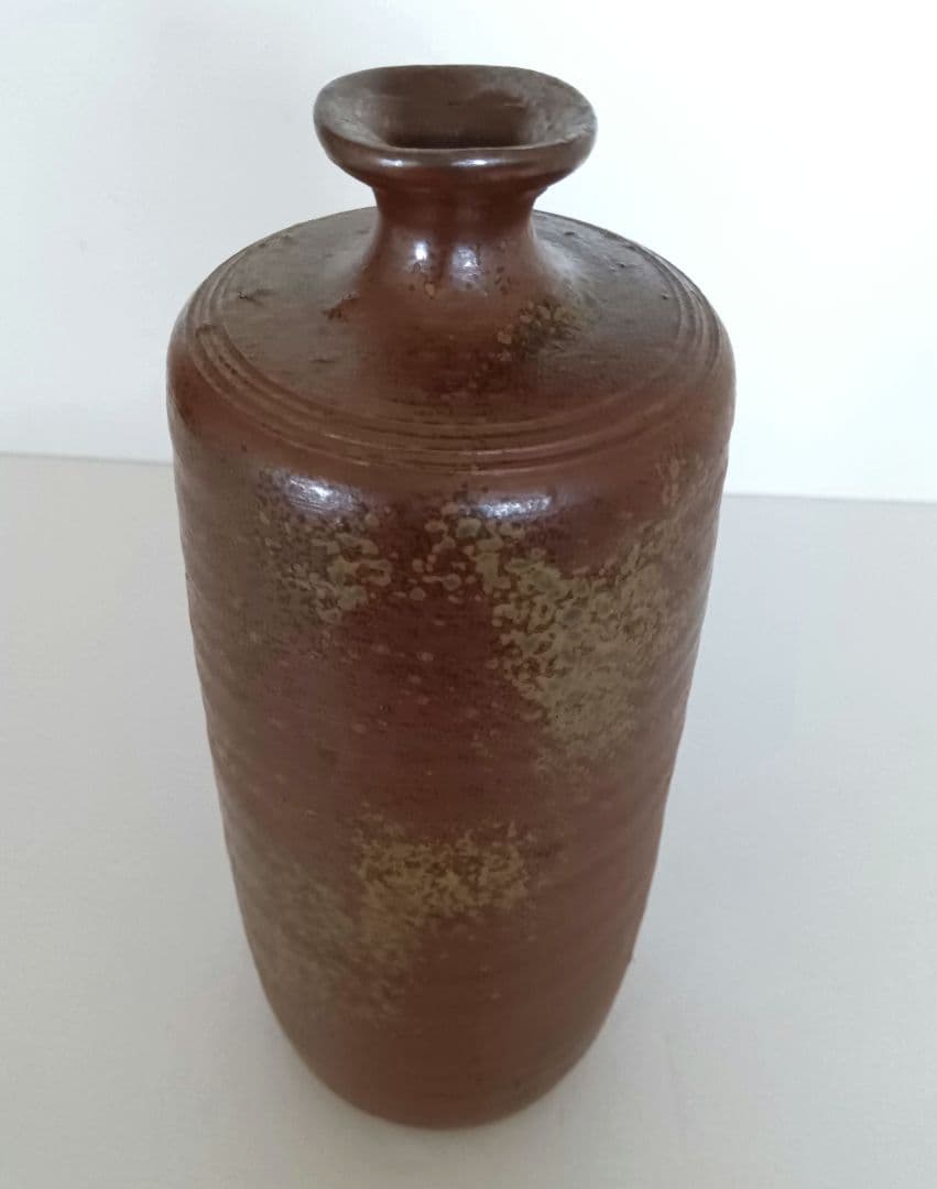 備前焼 花器 壺 花瓶 木村陶峰 陶印『力』 - メルカリ