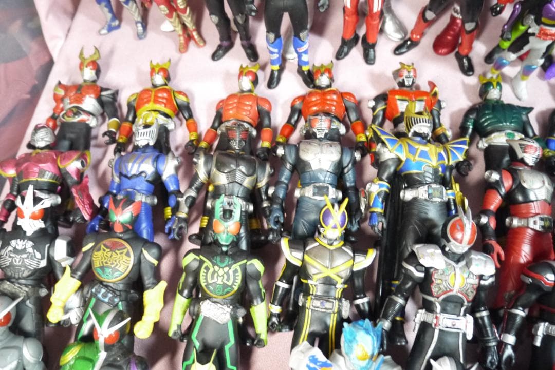 ライダーヒーローシリーズ ビッグサイズソフビフィギュア など 112体