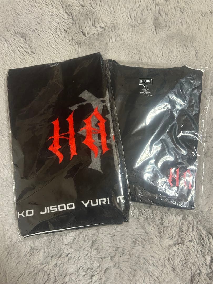 HANA Tシャツ&タオル セット HANA ハナロゴフェイスタオル&ロゴTシャツ Lサイズ 新品セット｜Yahoo