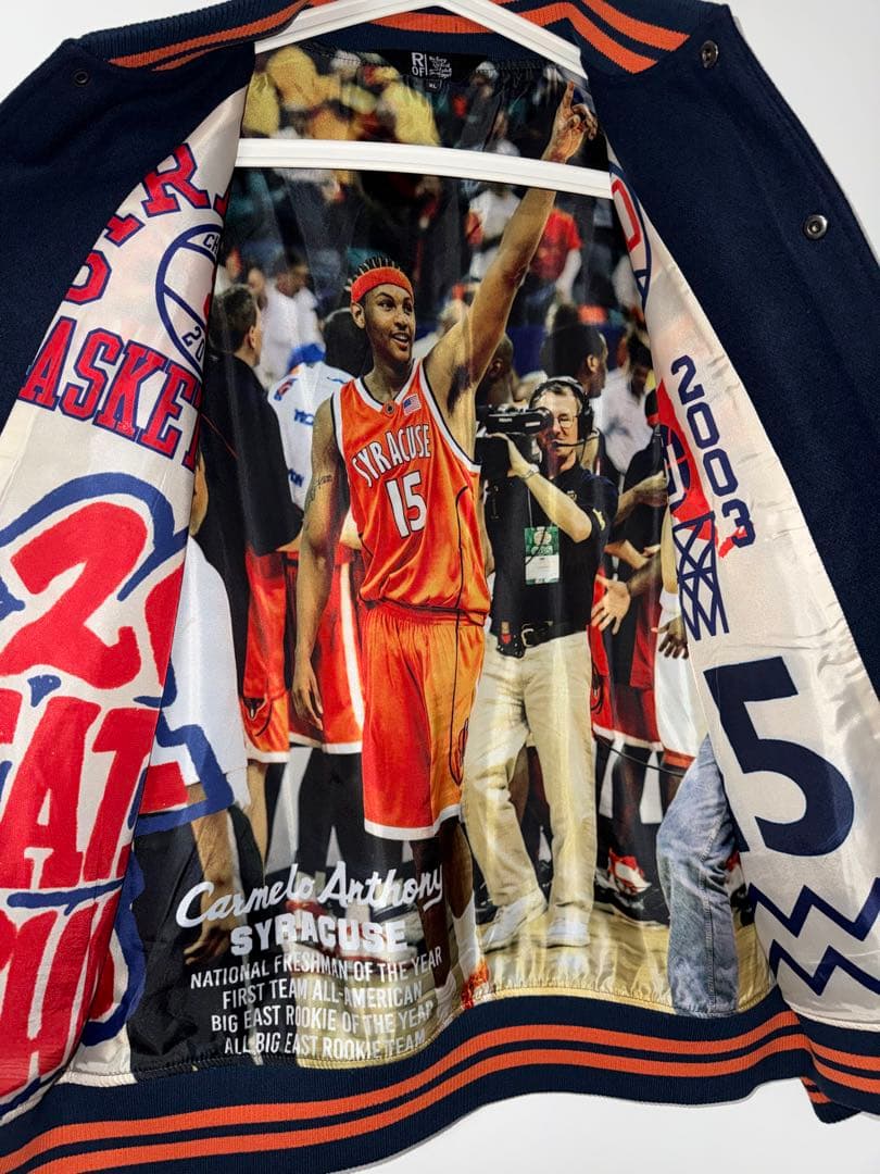 カーメロ・アンソニー NBA スタジャン チームバーシティージャケット