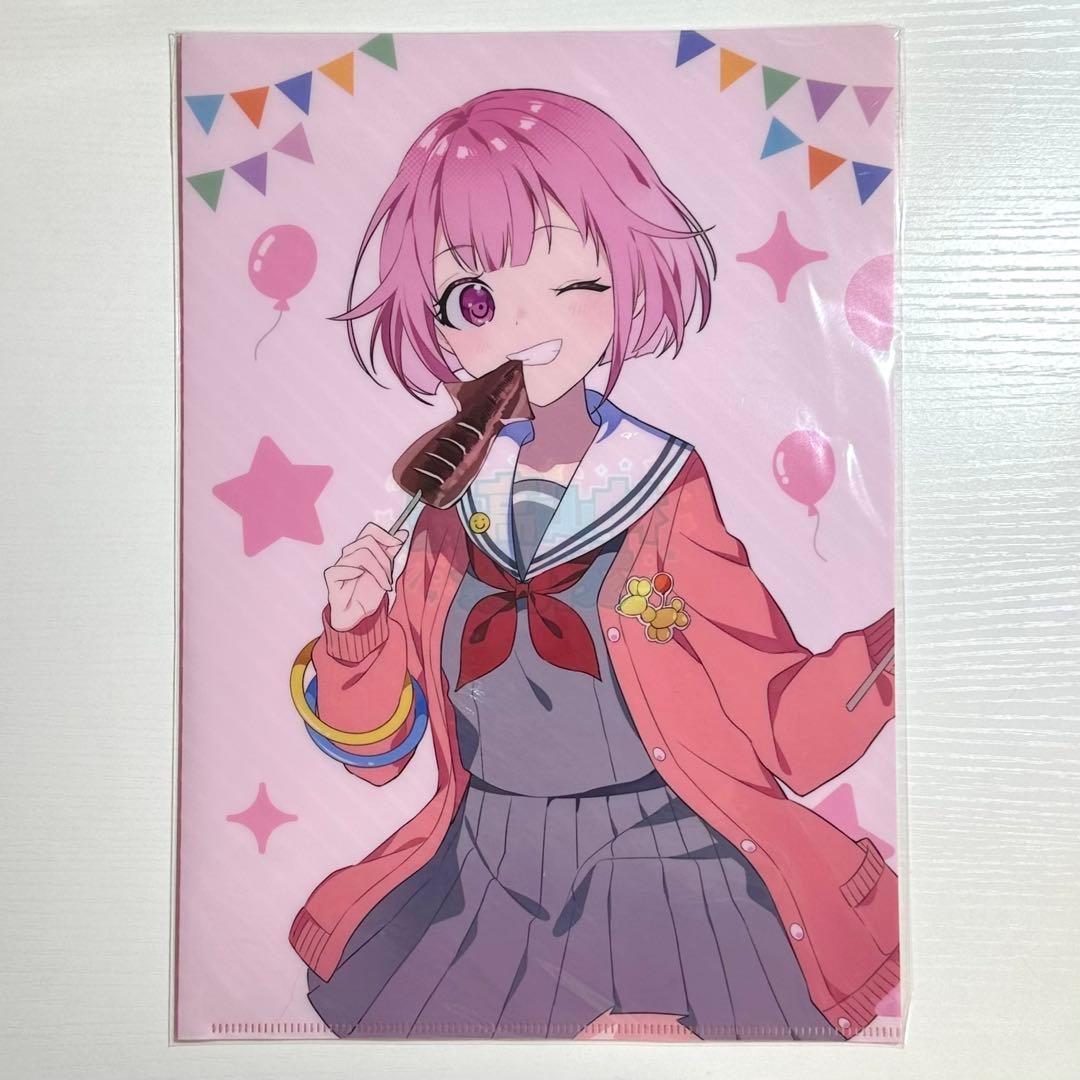 プロセカ 鳳えむ 神山高校文化祭 クリアファイル おむたつ - メルカリ