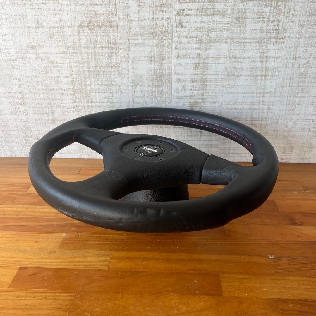 中古品】MOMO ステアリング スピード3 ランエボ 当時物 希少品 旧車