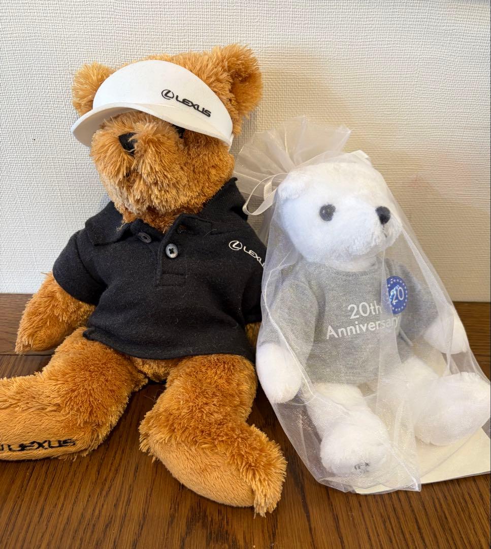 レクサスベア未開封➕激レア初期のベア2点セット20th Aniversary