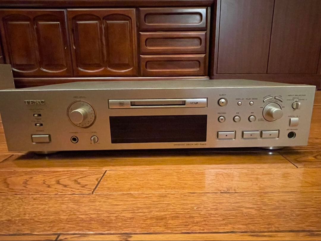 TEAC miniDISD DECK MD -5MKII MDデッキ シルバー