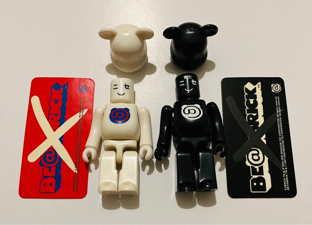 BE@RBRICKベアブリック シリーズ8ニセ&シリーズ17またニセ 2体セット