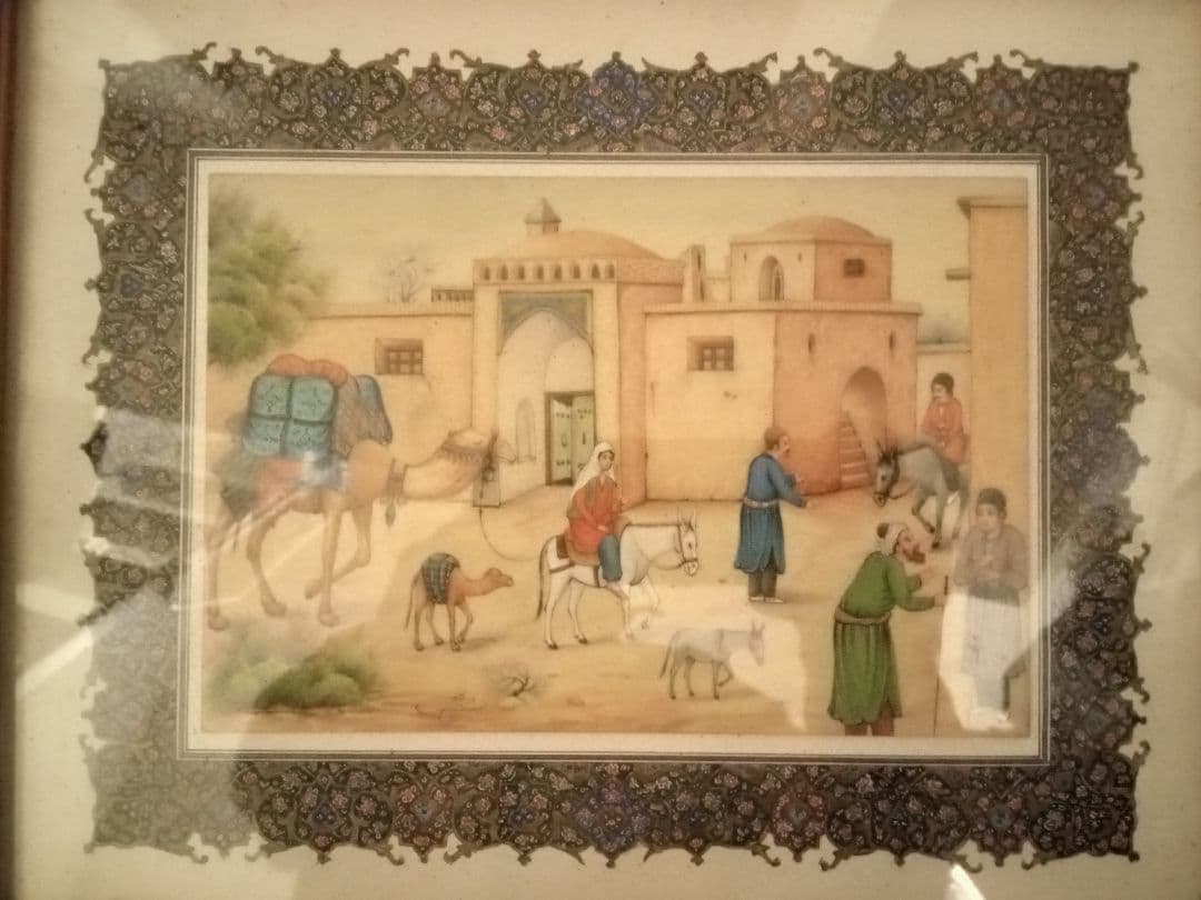 シーセポル橋の風景 ペルシャ細密画（ミニアチュール） - メルカリ