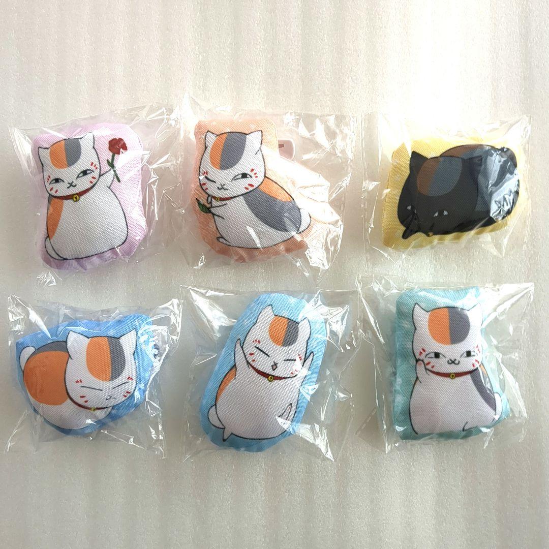 匿名配送】夏目友人帳 ニャンコ先生 クッションバッジ 全6種 ドンキ