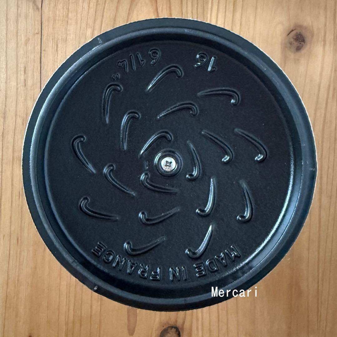 未使用品】ストウブ ワナベ 16cm S リネン シリアルナンバー付き