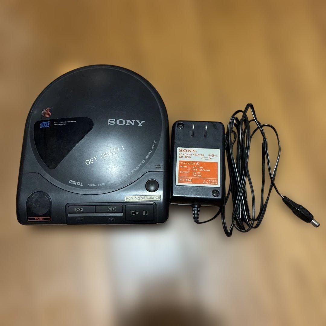 SONY ソニー Discman D-600 動作確認済ACアダプター付き - メルカリ