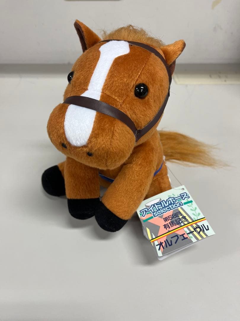 12/19まで】アイドルホース オルフェーヴル ぬいぐるみ Mサイズ - メルカリ