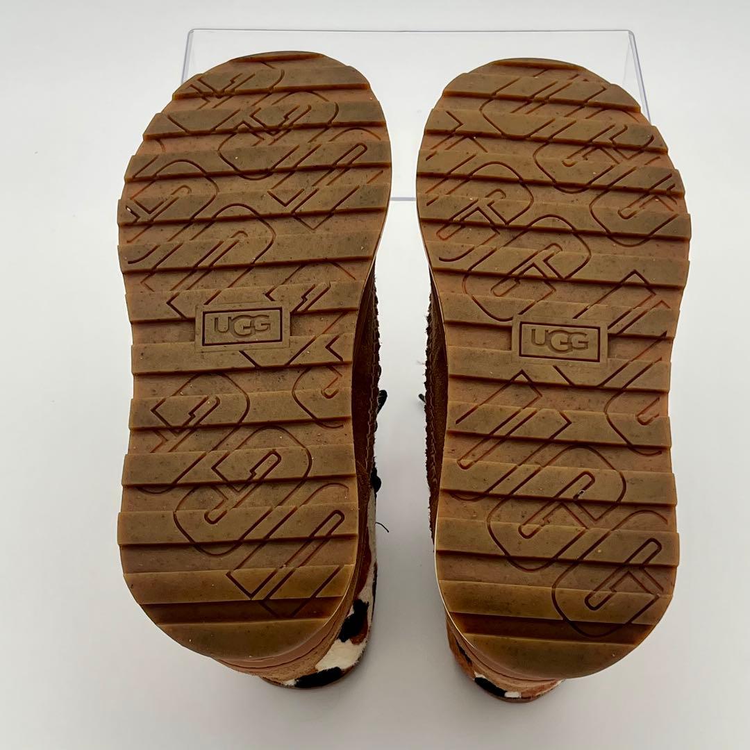 UGG アグ NEUMEL COW PRINT 厚底 ブーツ 22.5cm カウ
