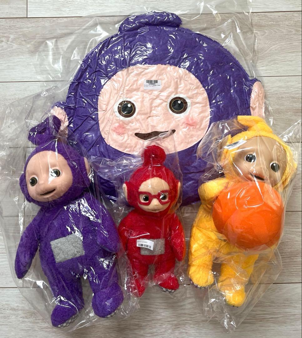 テレタビーズ BIGぬいぐるみ　クッション　4種 テレタビーズ 超BIGドームクッション プライズの情報サイト キャラとる