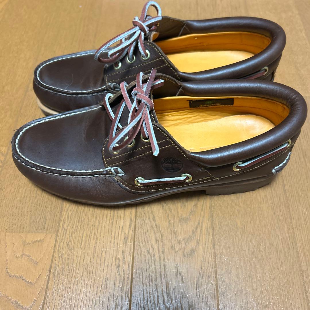 Timberland 3eye クラシックラグ　ブラウン 25.5cm