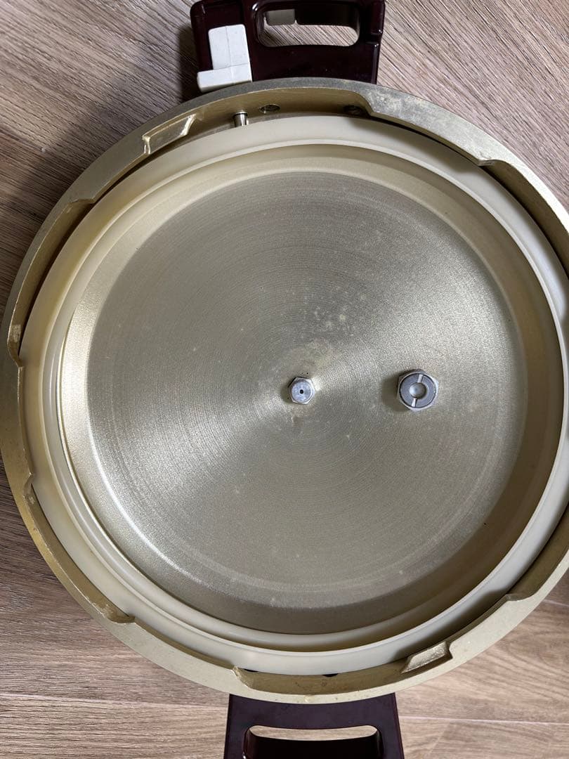 ピースター 圧力鍋 ゴールド 8.0L レトロ 希少 関西軽金属工業 炊飯