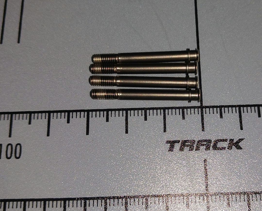 TOPLINE トップライン ブラックDLC ダンパーシャフト28ミリ 4本 - メルカリ