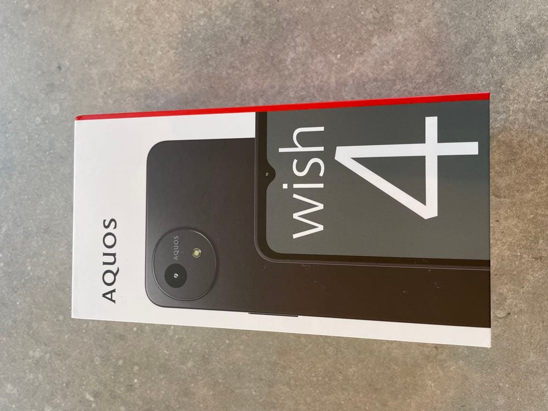 AQUOS wish 4 Black 新品　未使用品 楽天市場】aquos wish4 本体 未使用（スマートフォン本体