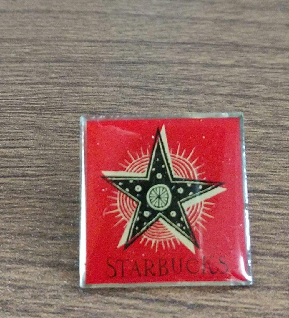 スタバ スターバックスコーヒー ピンバッチ 非売品 バッチ - メルカリ