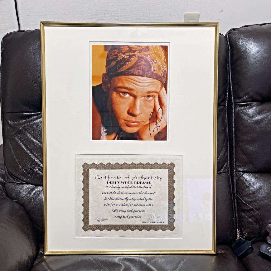 ブラッド・ピット｜直筆サイン Brad pitt｜ハリウッドスター - メルカリ