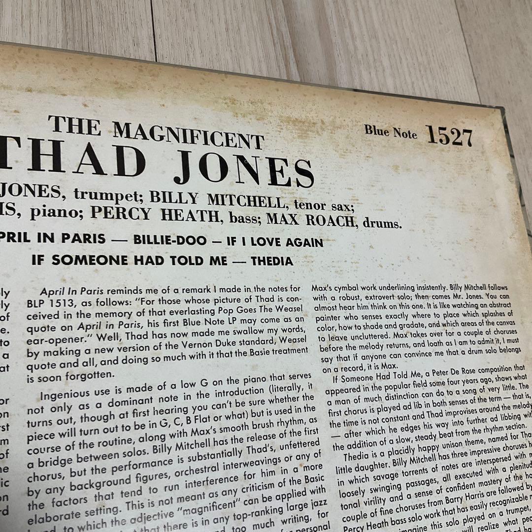 THE MAGNIFICENT THAD JONES ブルーノート レコード - メルカリ