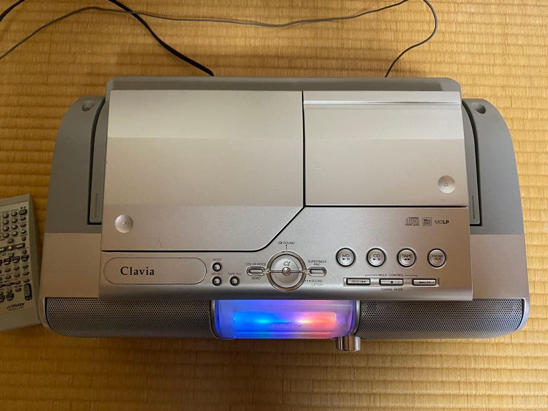 再値下げ】Victor CD/MDポータブル Clavia RC-L1MD-S - メルカリ