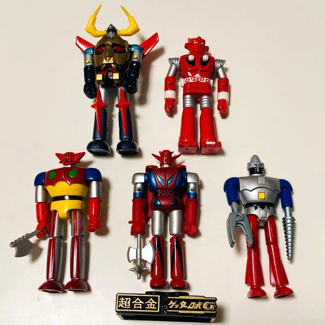 美品✳️カプセル超合金『HGシリーズ ガチャフィギュア 5個セット